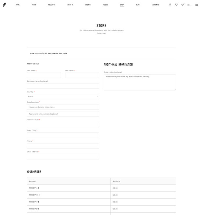 checkout checkout